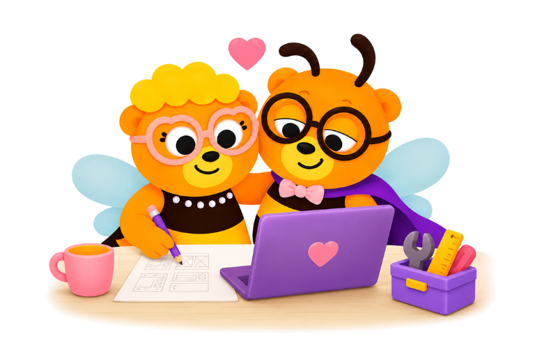 Built by couples, for couples illustration