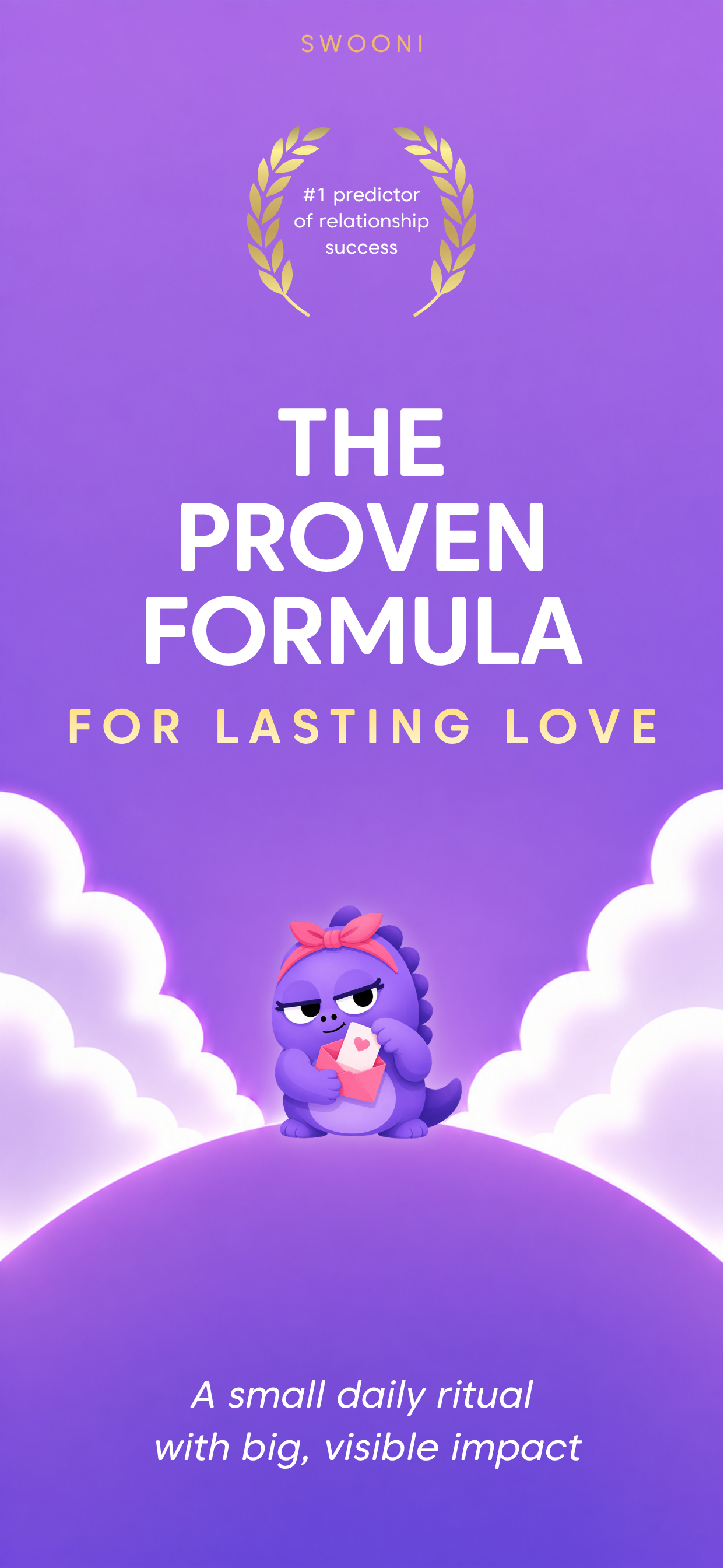 The formula behind lasting love