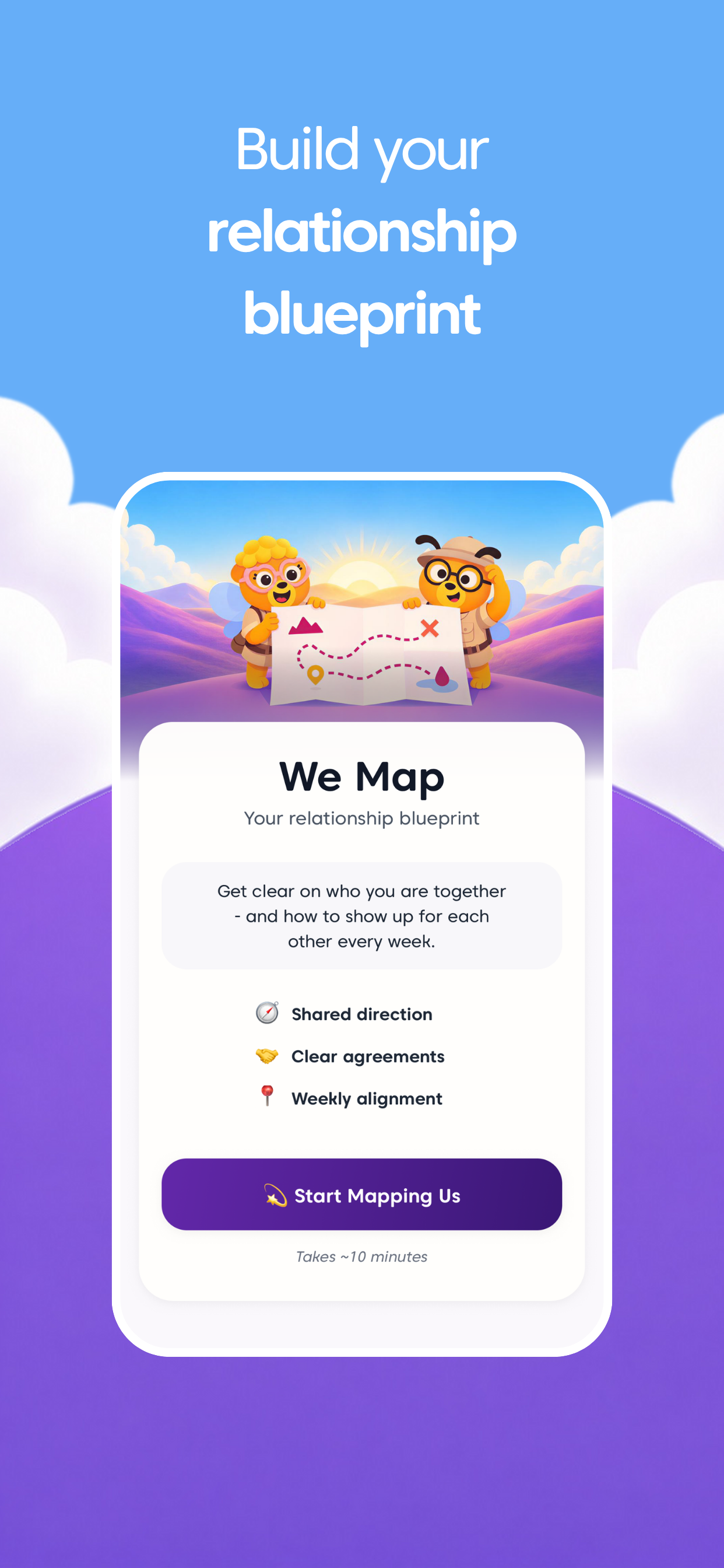 Build a shared relationship blueprint